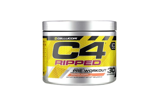 Cellucor C4 Ripped Explosive Pre- Workout Powder and Cutting Formula