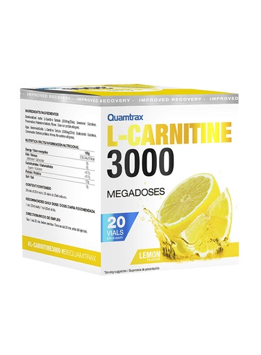 Quamtrax L- Carnitine 3000 Shots