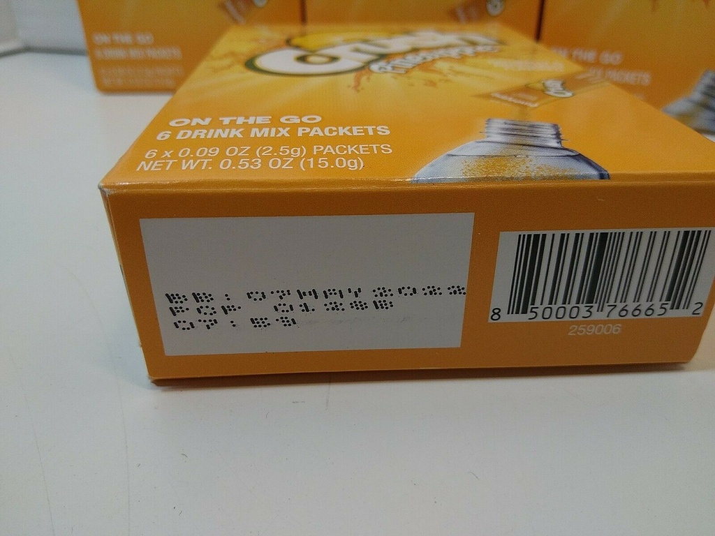 Crush On The Go Powder Drink Packets