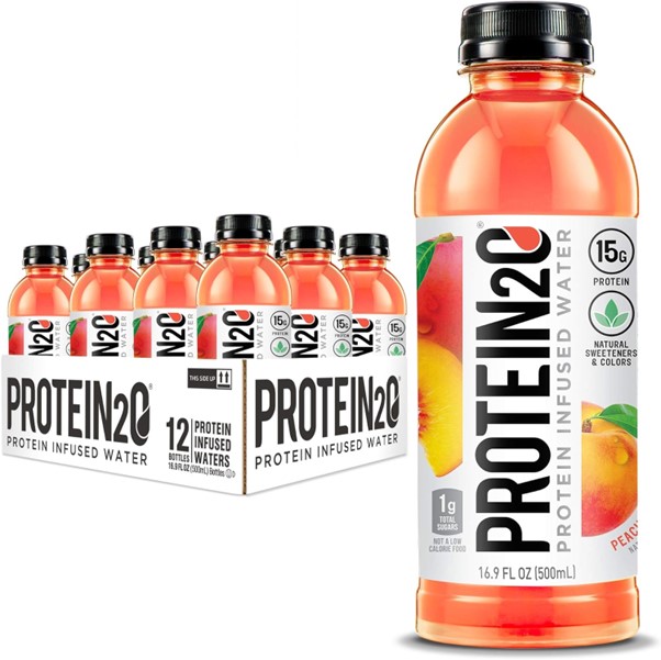 Protein2o Protein Insfused Water (Peach Mango, Box of 12)