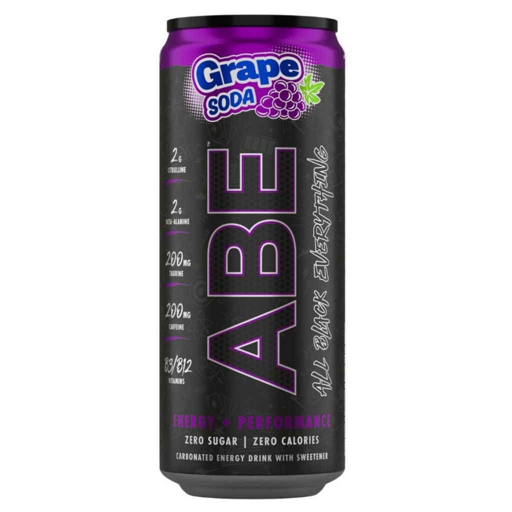 Applied Nutrition ABE Energy Performance RTD (American Grape Soda, 1 Can)
