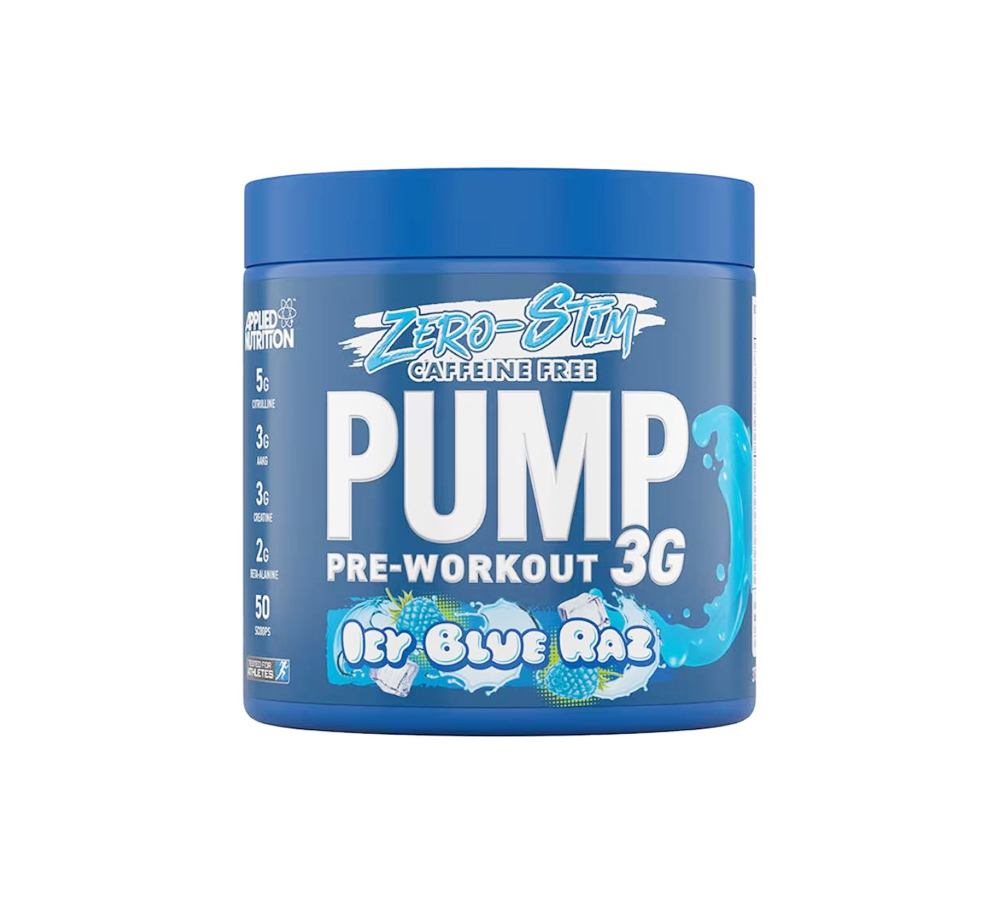 Applied Nutrition PUMP 3G Caffeine Free (Ice Blue Razz)