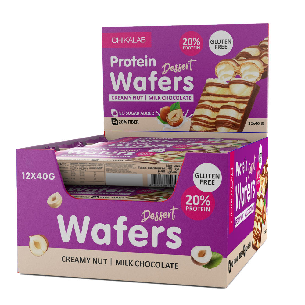 Chikalab Protein Dessert Wafers