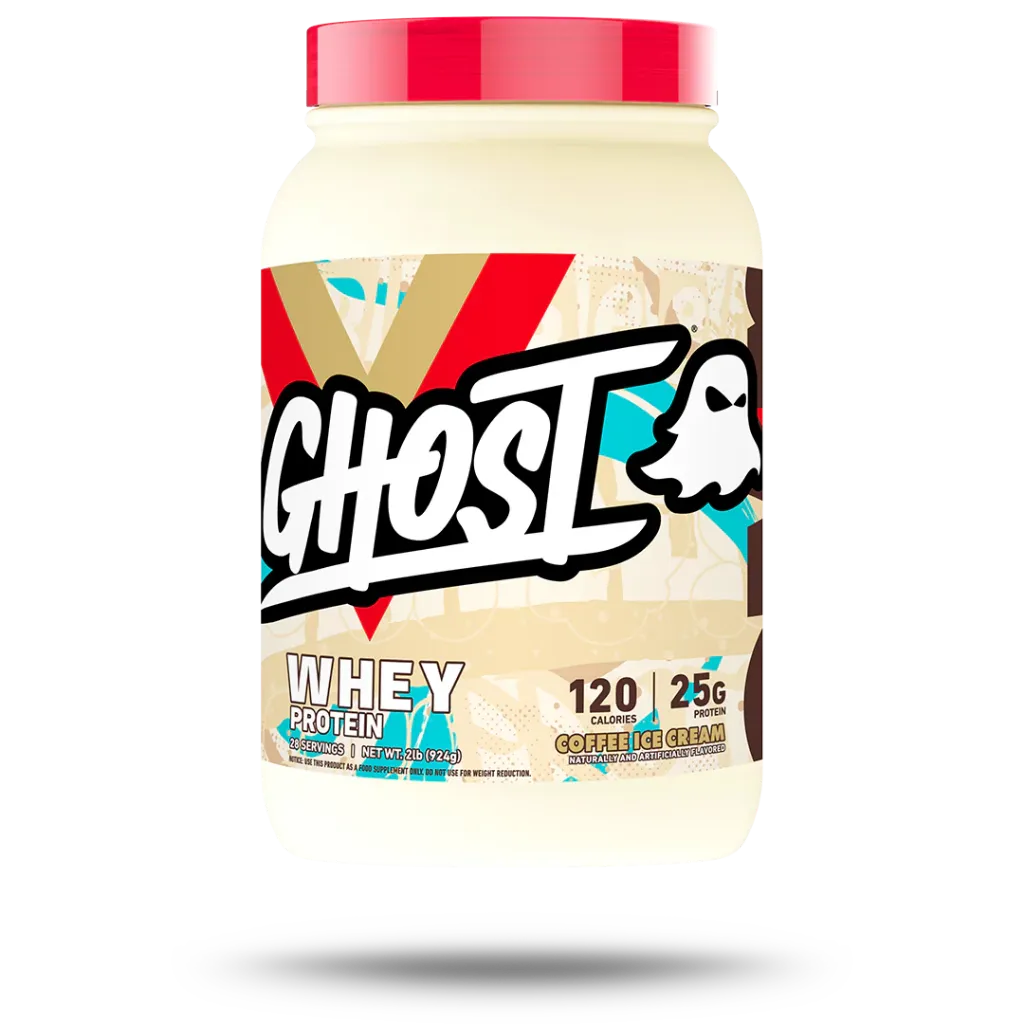 Ghost Whey Protein (Coffee Ice Cream, 26 Servings)