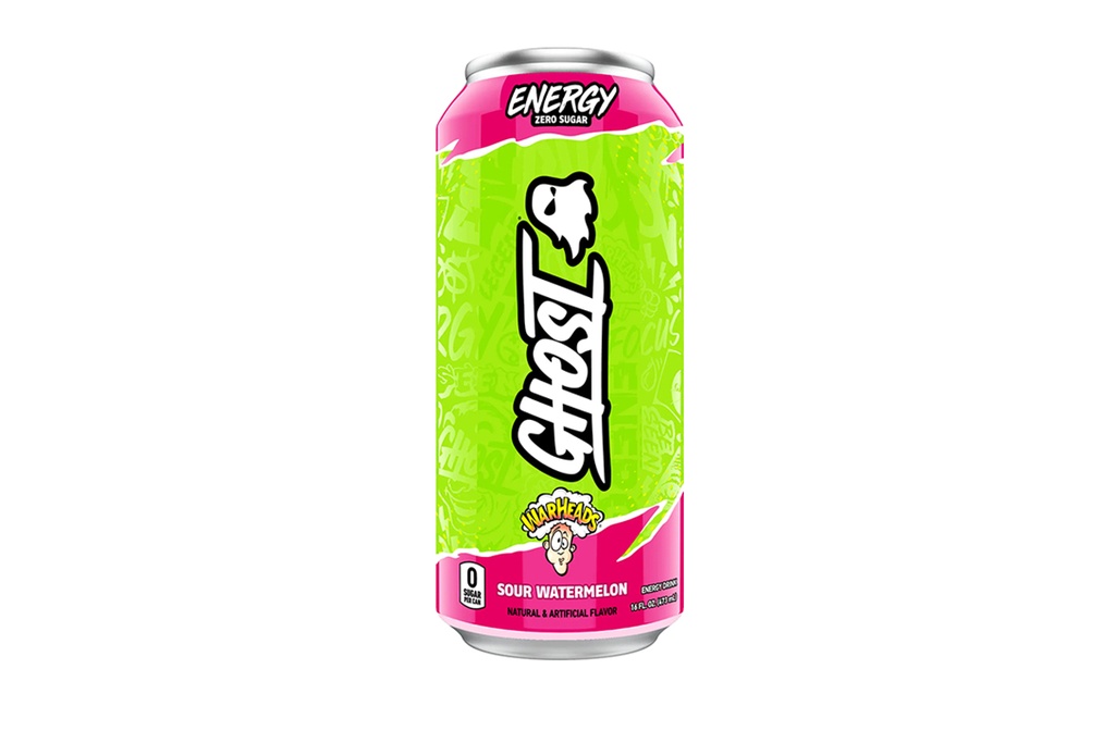 Ghost Energy Drink Zero Sugar (Sour Watermelon, 1 Can)