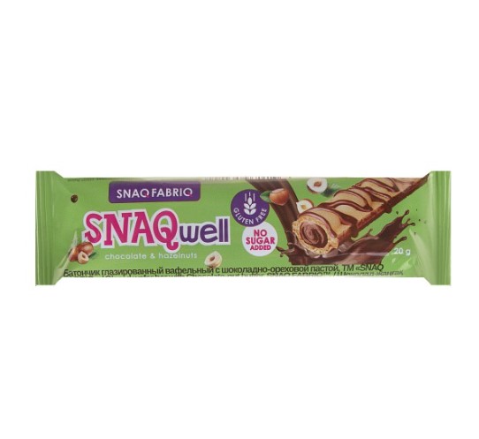 Snaq Fabriq Snaq Well  (Chocolate & Hazelnut, 1 Piece)