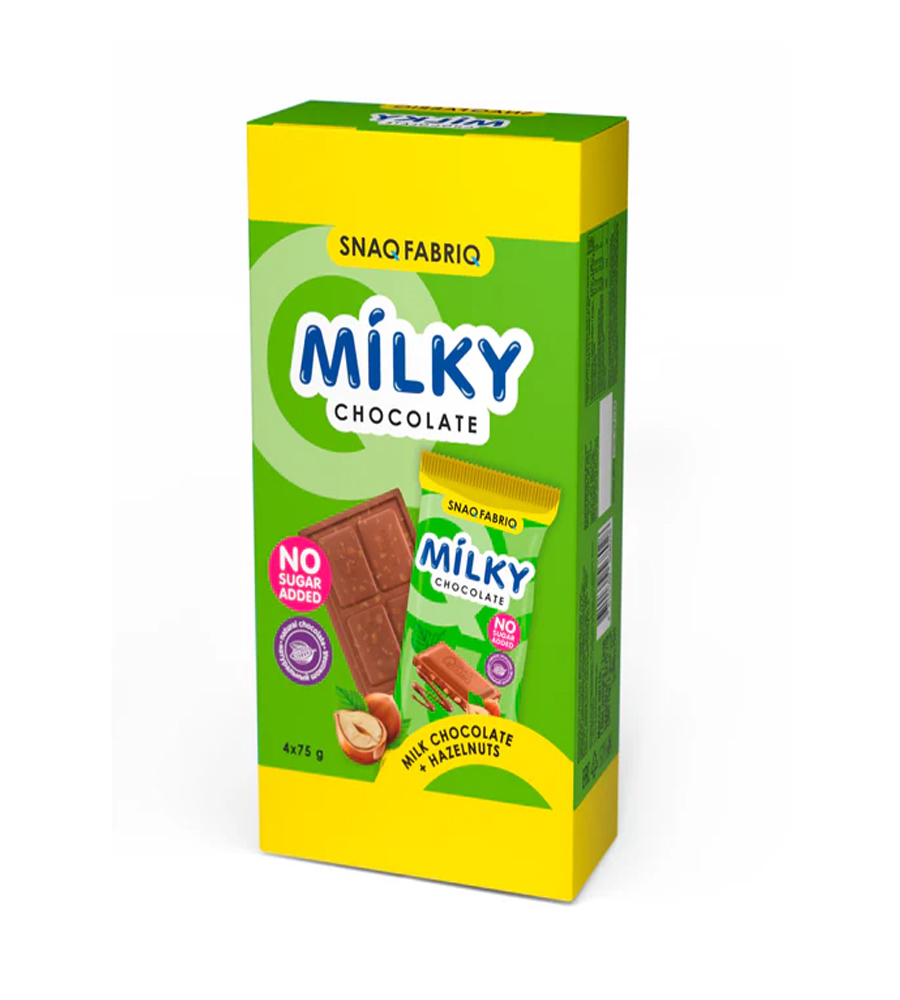 Snaq Fabriq Milky Chocolate 75g