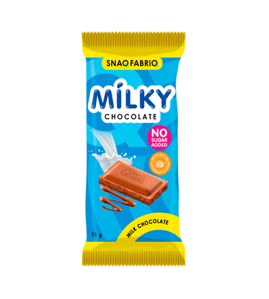 Snaq Fabriq Milky Chocolate 75g