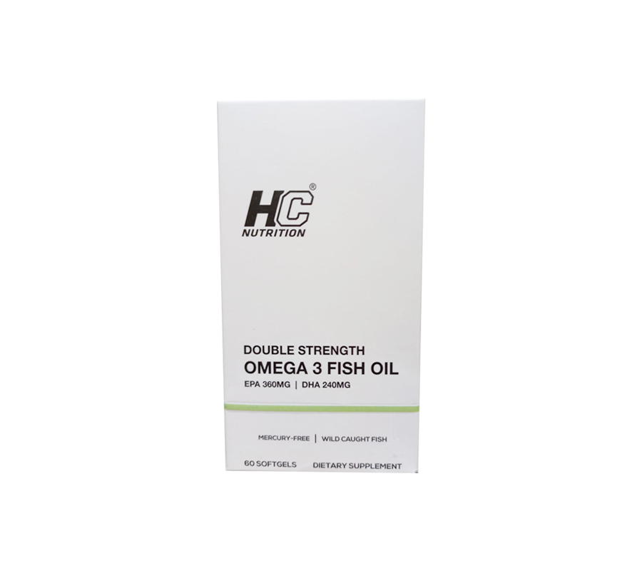HC Nutrition Double Strength Omega 3 Fish Oil