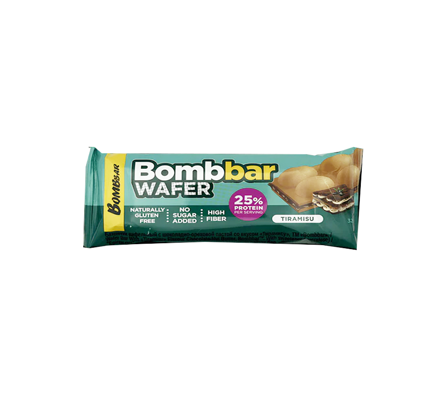 Bombbar Wafer (Tiramisu, 1 Piece)