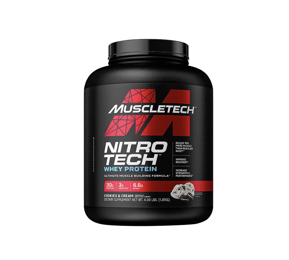 Muscletech Nitro Tech Whey Protein (Vanilla Cream)