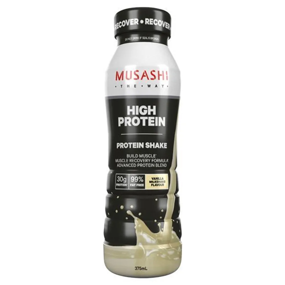 Musashi High Protein Drink (Vanilla)