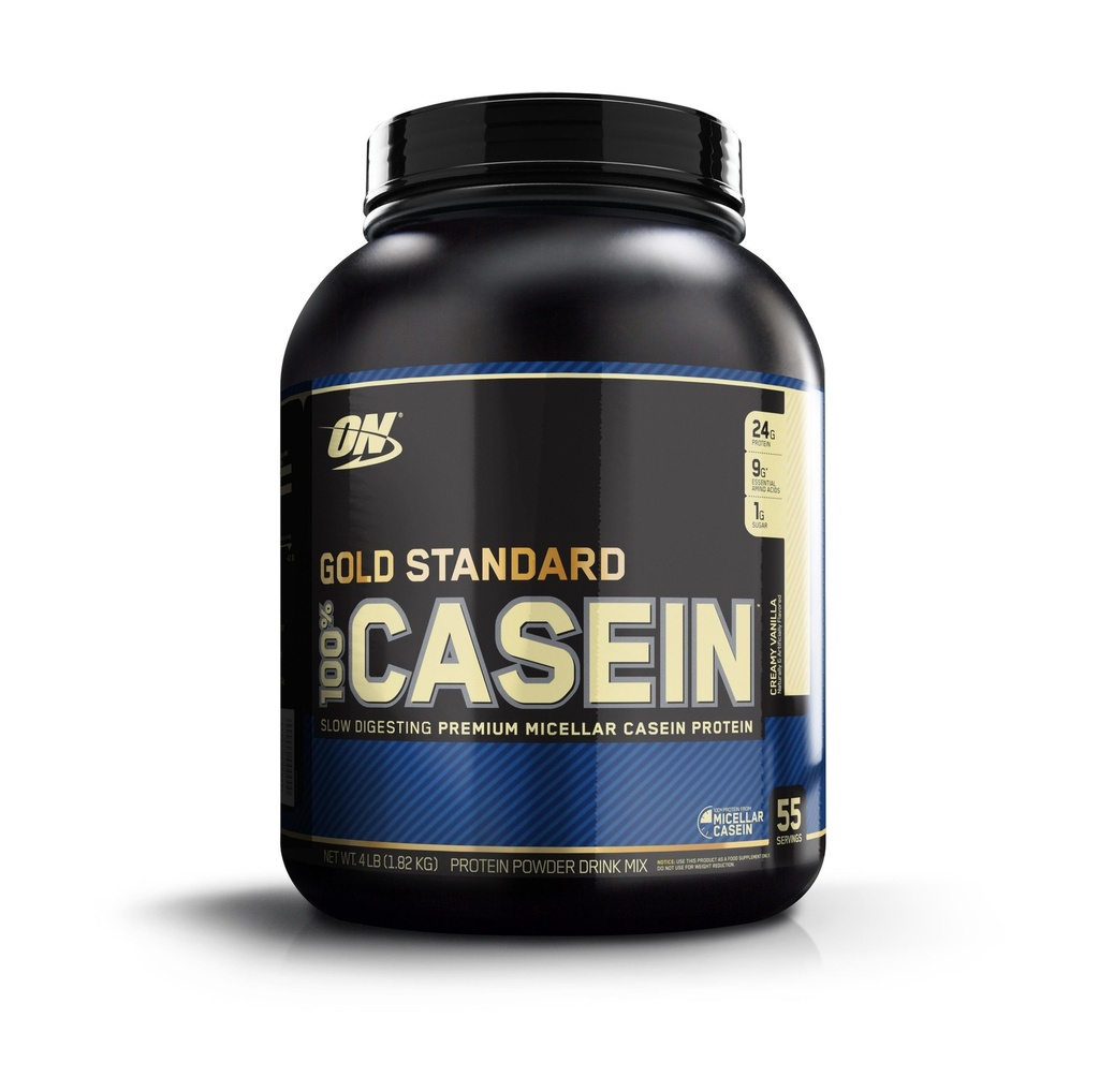 Optimum Nutrition Gold Standard 100% Casein (Creamy Vanilla, 1.8kg)