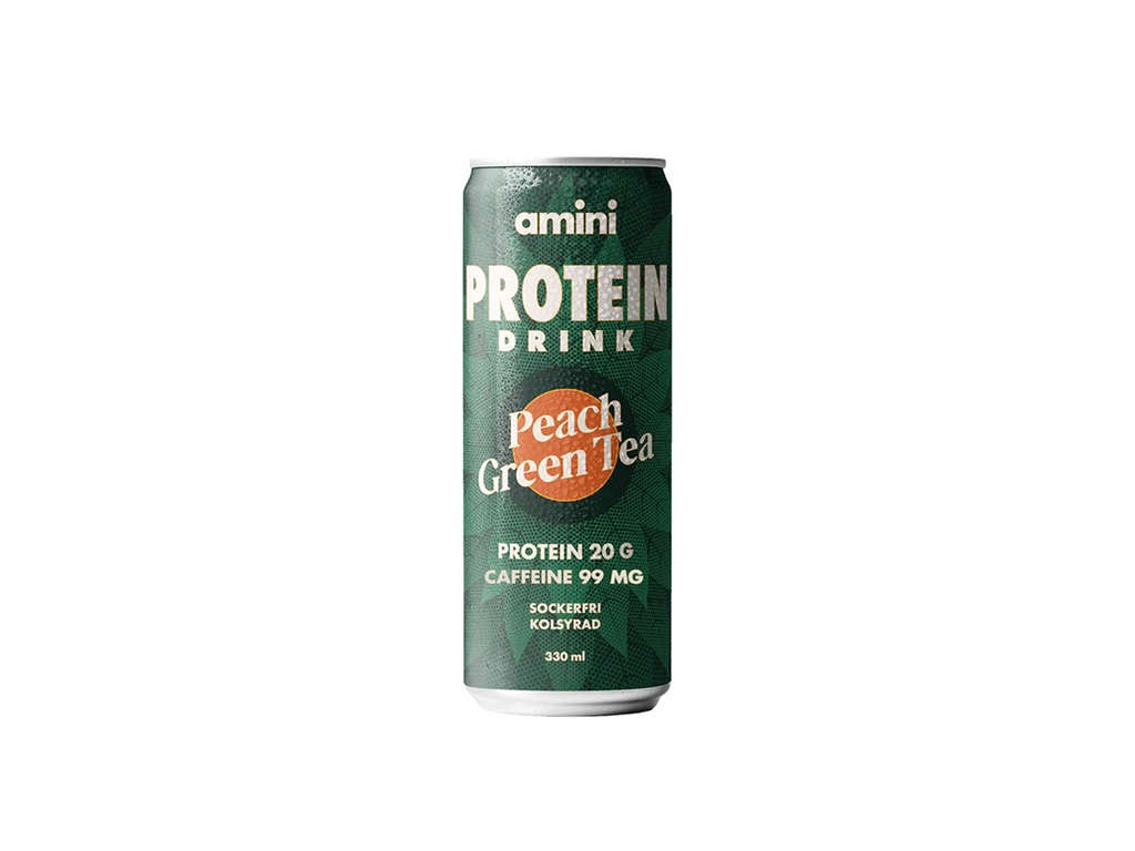 Amini Protein Drink 330ml (Peach Green Tea)
