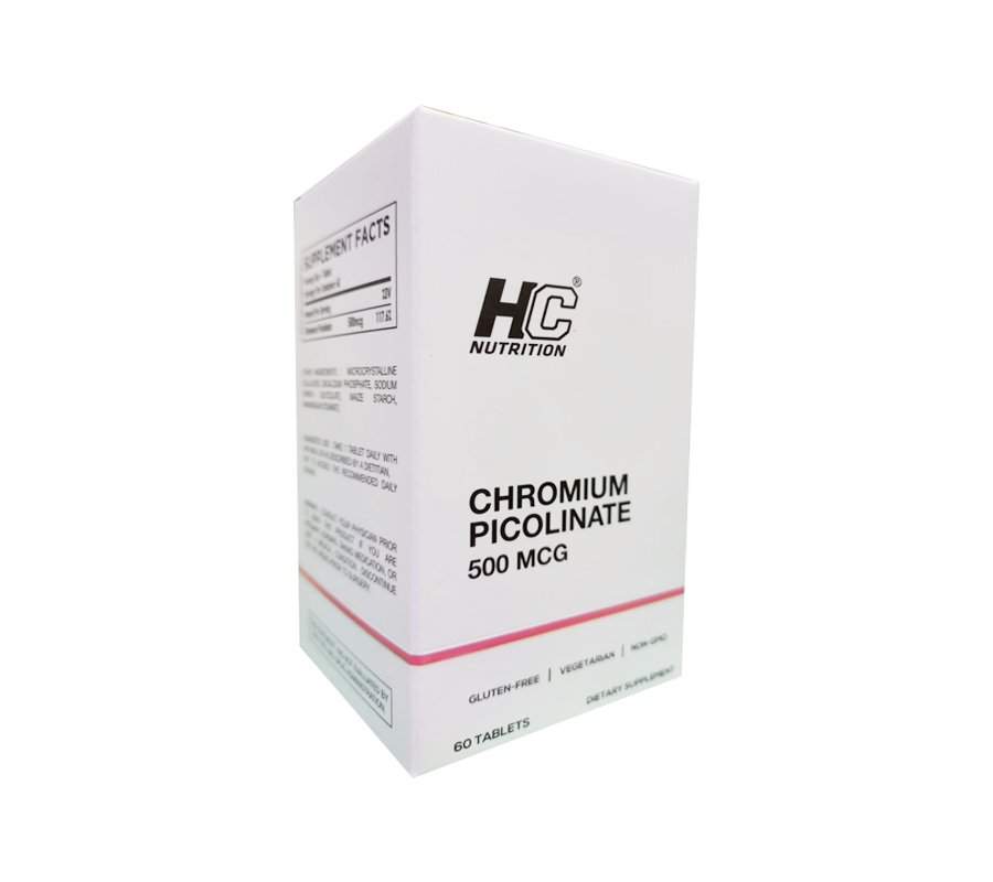 HC Nutrition Chromium Picolinate 500 MCG