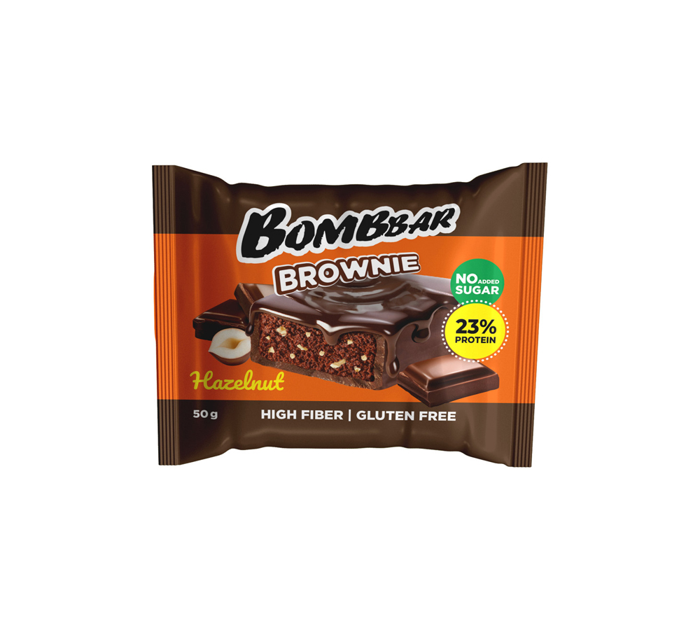 Bombbar Glazed Brownie