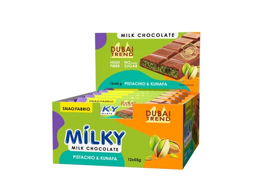 Snaq Fabriq Milky Pistachio & Kunafa 55g
