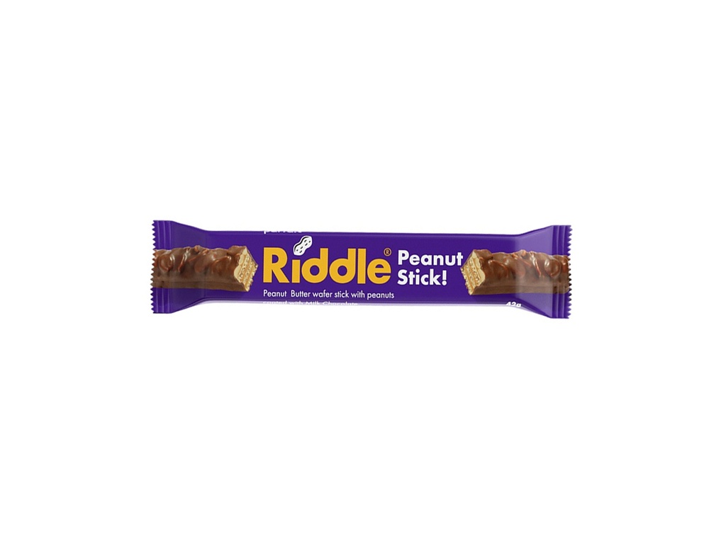 Riddle  Peanut Butter Wafer Sticks